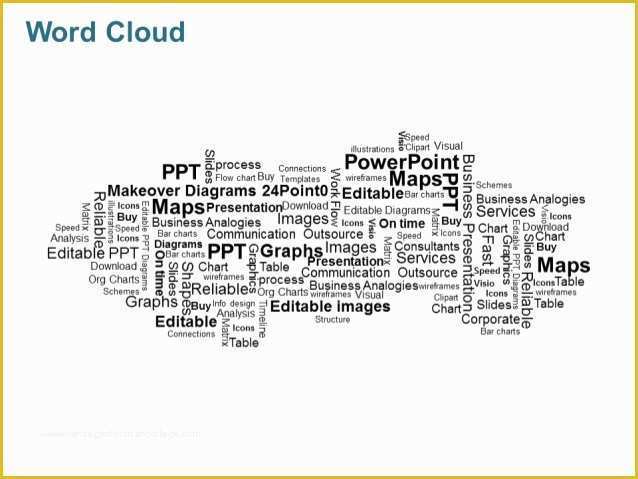 Free Word Cloud Template for Powerpoint Of Unique Word Cloud Powerpoint Template