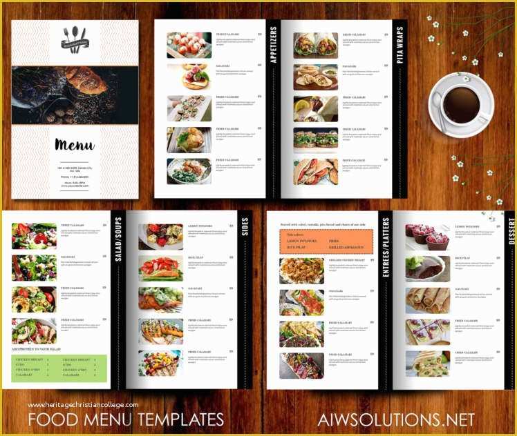 Free Word Document Menu Templates Of Menu Templates Free Pdf Word Documents Download