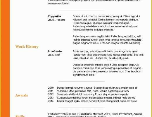 Free Word Resume Templates 2017 Of Free Resume Templates 2017