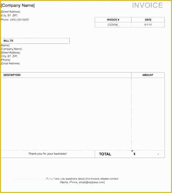 Free Word Templates for Mac Of Microsoft Word Invoice Template Mac – thedailyrover