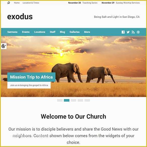 Free Wordpress Church Templates Of 32 Church Wordpress themes & Templates