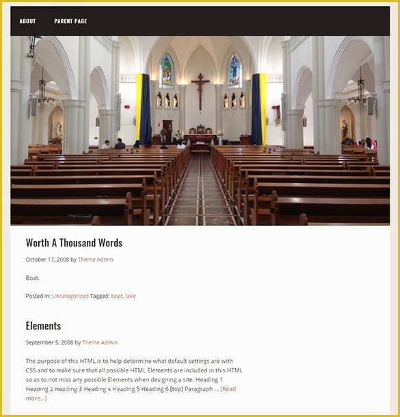 Free Wordpress Church Templates Of 32 Church Wordpress themes & Templates
