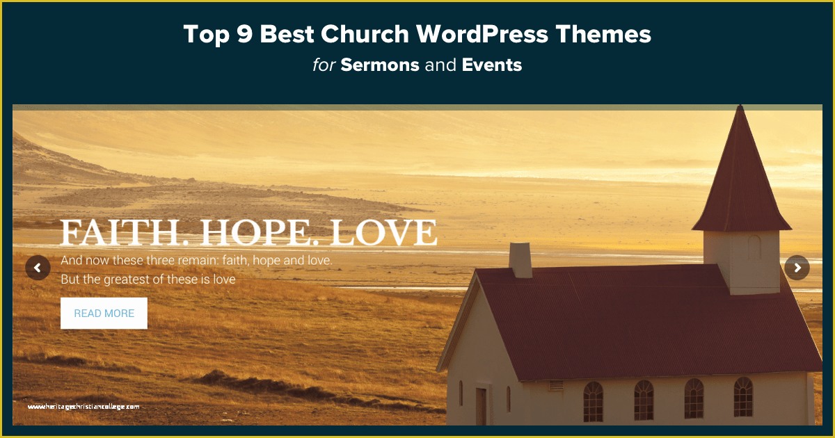Free Wordpress Church Templates Of top 15 Best Church Wordpress themes for Sermons & events 2018