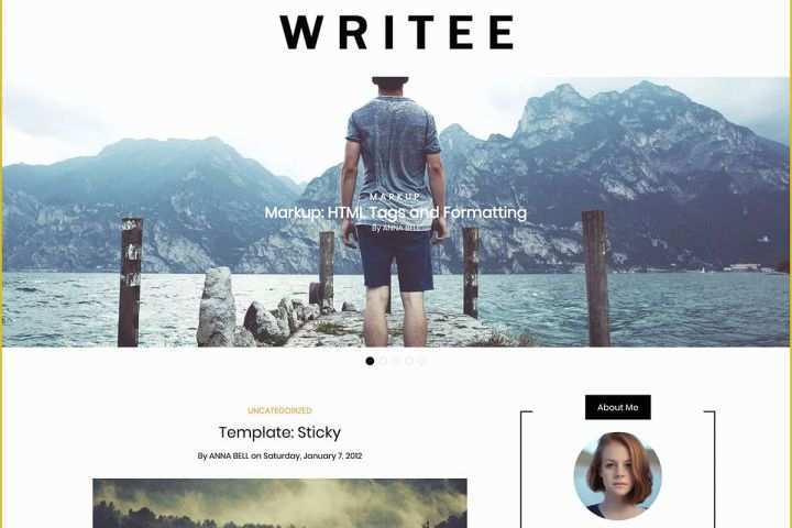 Free Wordpress Templates for Writers Of 15 Best Wordpress themes for Writers &amp; Authors 2019 athemes