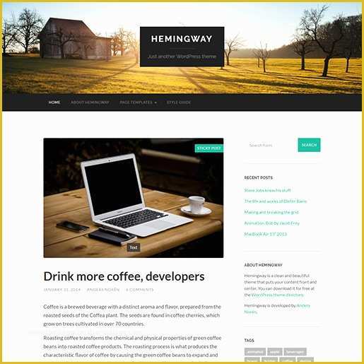Free Wordpress Templates for Writers Of 15 Best Wordpress themes for Writers and Authors Free