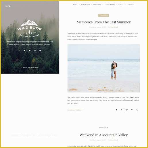 Free Wordpress Templates for Writers Of 15 Best Wordpress themes for Writers and Authors Free
