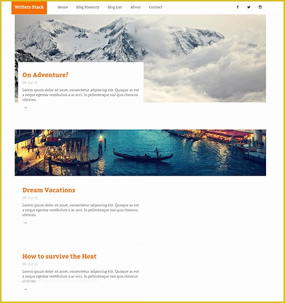 Free Wordpress Templates for Writers Of 17 Writer Bootstrap themes & Templates