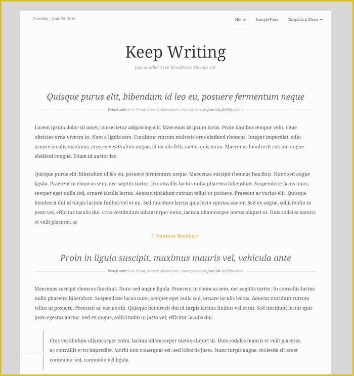 Free Wordpress Templates for Writers Of 22 Free Author &amp; Writer Wordpress themes for Pro Blogging