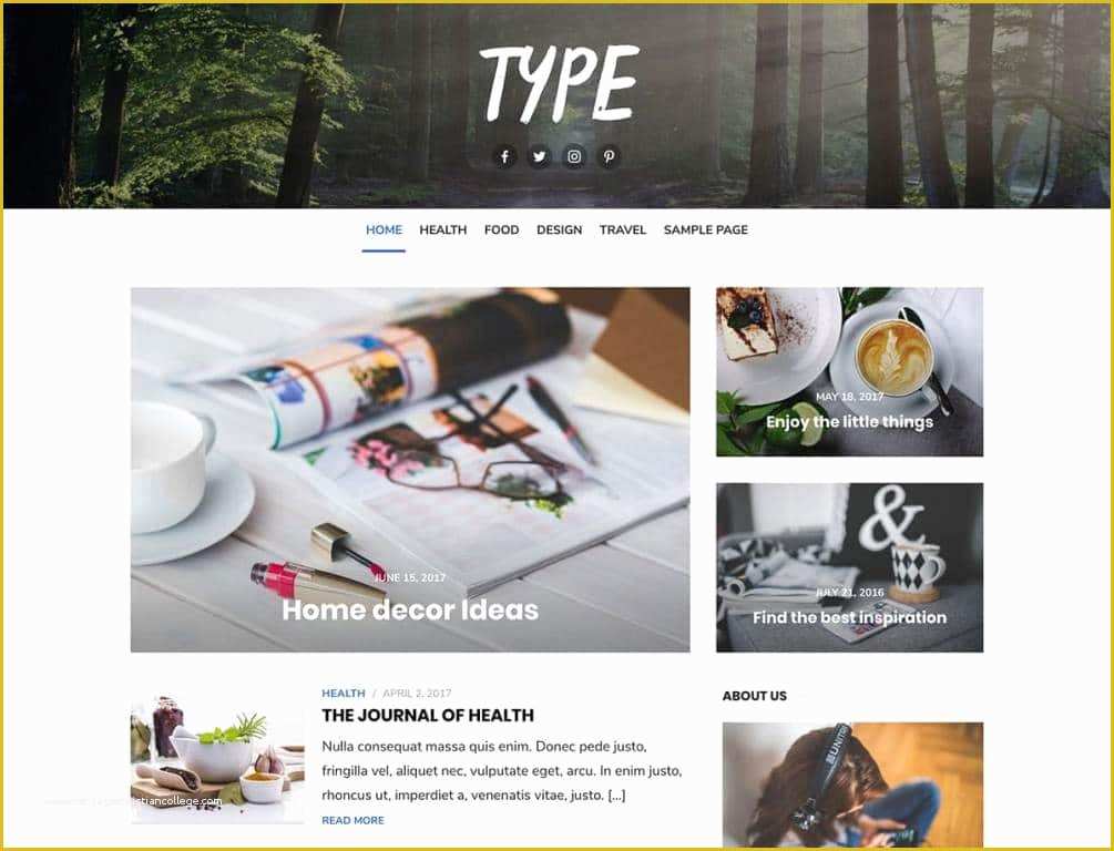 Free Wordpress Templates for Writers Of 40 Best Free Wordpress themes for Writers and Bloggers