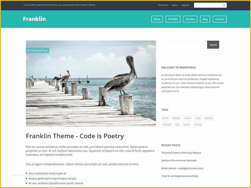 Free Wordpress Templates for Writers Of 6 Free Wordpress themes for Writers and Authors