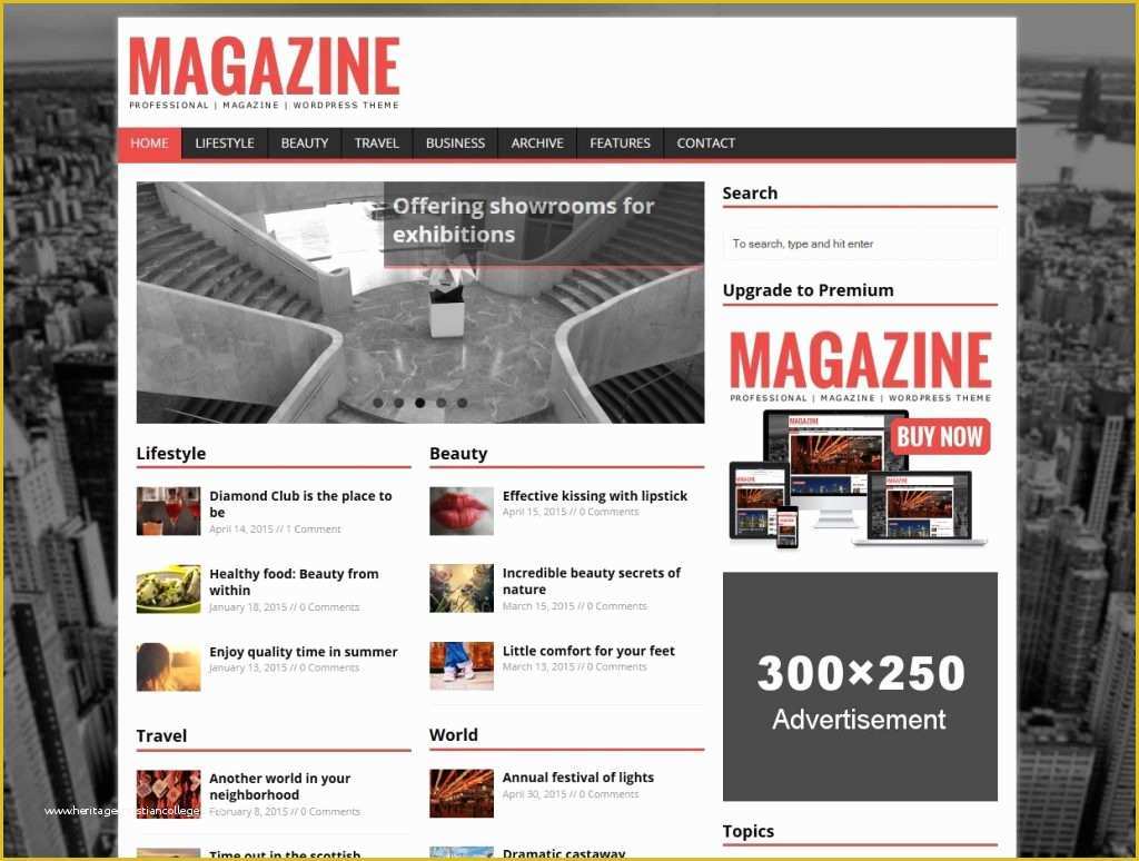 Free Wordpress Website Templates Of 15 Best Free Responsive Magazine Wordpress themes 2016