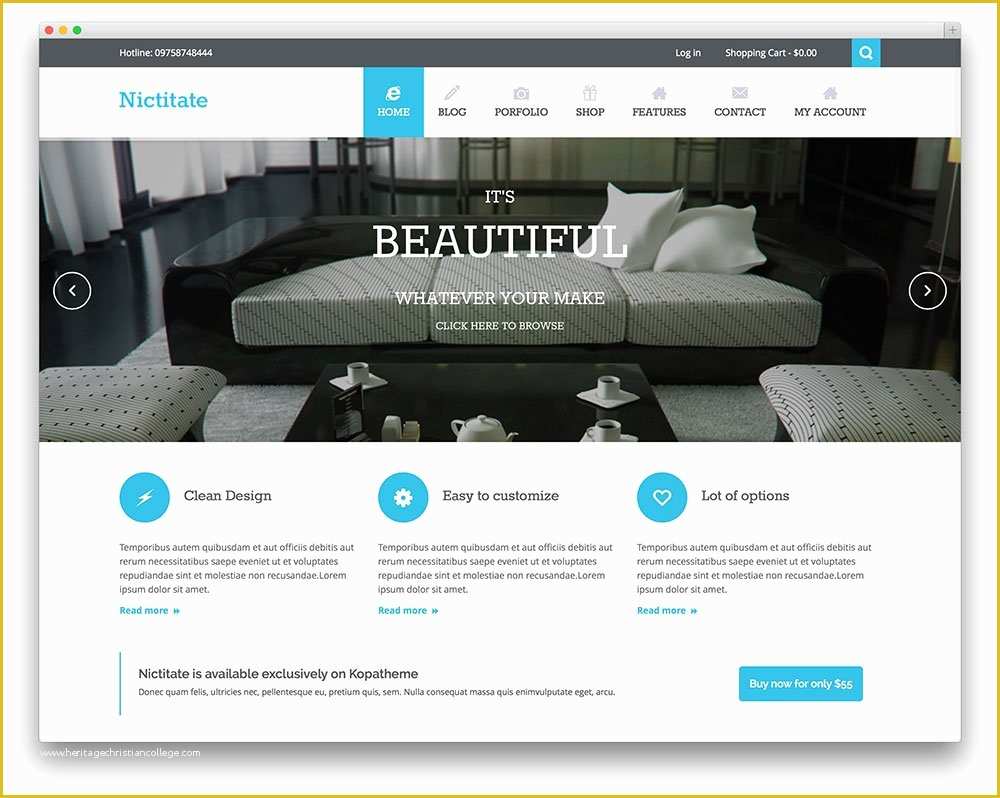 Free Wordpress Website Templates Of 30 Responsive & Free Flat Design Wordpress themes