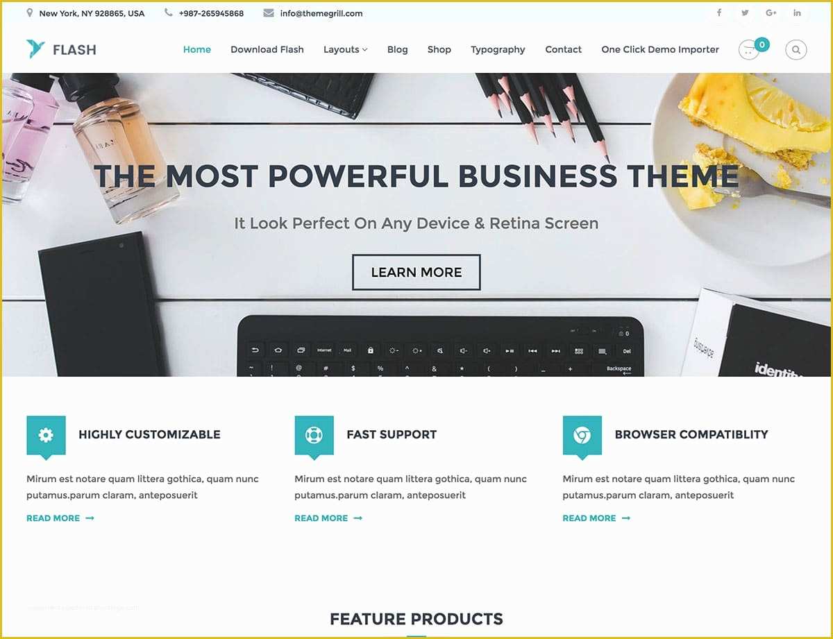 Free Wordpress Website Templates Of 70 Best Free Responsive Wordpress themes 2019 athemes