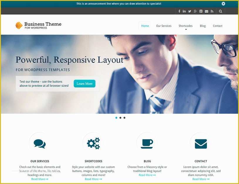 Free Wordpress Website Templates Of 70 Business Consulting Wordpress themes Free & Premium
