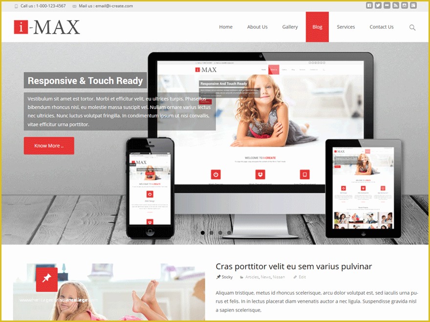 Free Wordpress Website Templates Of Download Free Imax Wordpress theme Justfreewpthemes