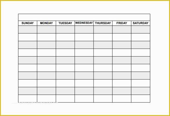 Free Work Calendar Template Of Free Employee Schedule Template – Printable Calendar Templates
