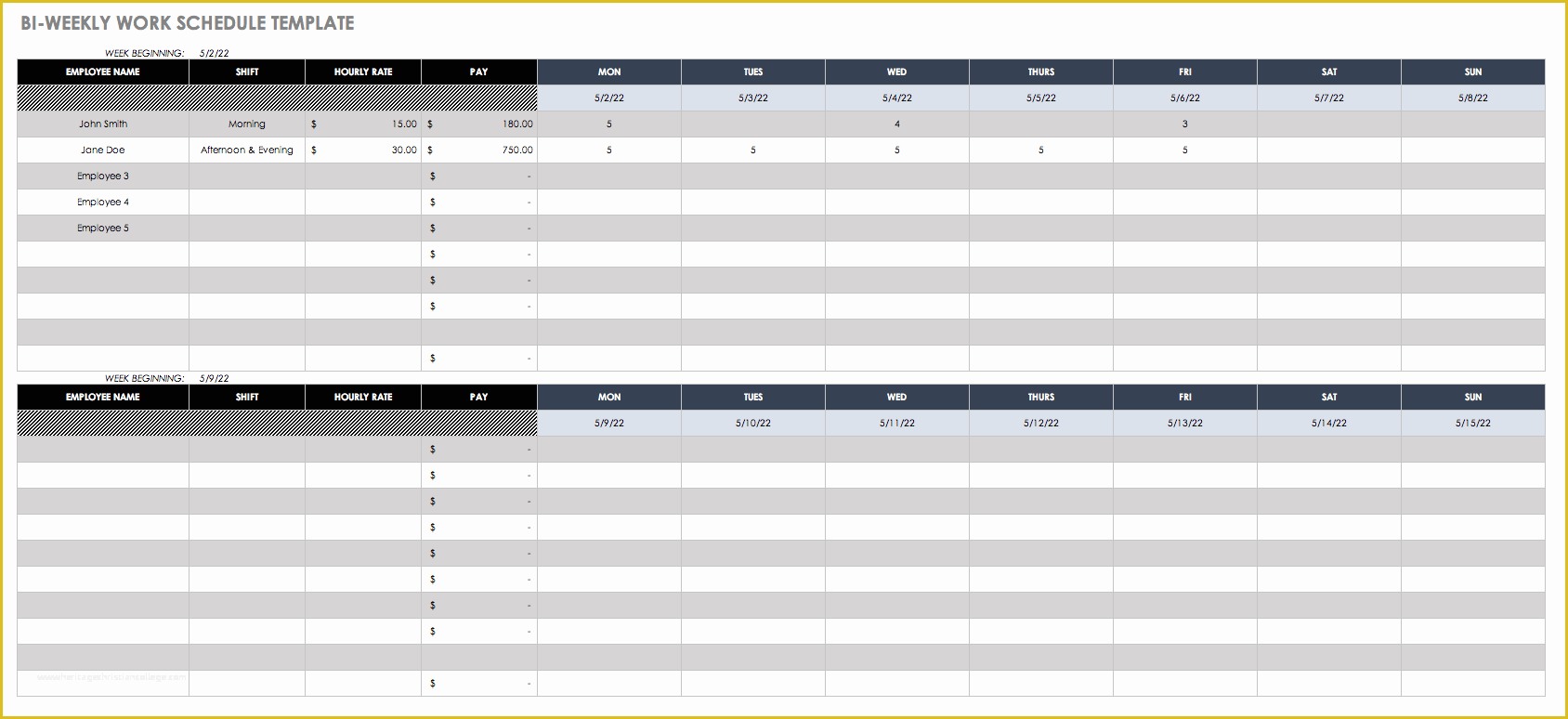 Free Work Calendar Template Of Free Work Schedule Templates for Word and Excel