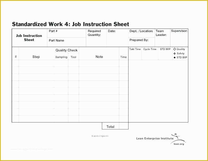 Free Work Instruction Template Downloads Of Work Instruction Template Excel Free Free Checklist ate