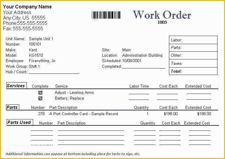 Free Work order Invoice Template Of Download form Free Invoice Template Here is A Preview