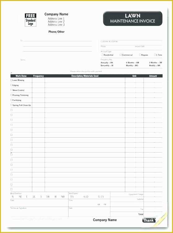 Free Work order Invoice Template Of Puter Repair Service Invoice Template Word Maintenance