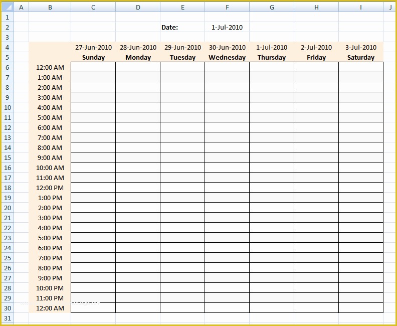 Free Work Schedule Maker Template Of 4 Daily Schedule Maker