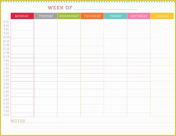 Free Work Schedule Maker Template Of 5 Weekly Schedule Templates Excel Pdf formats