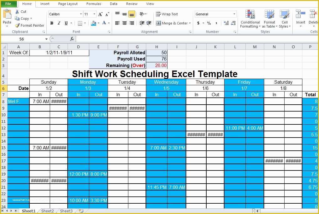 Free Work Schedule Maker Template Of Employee Shift Schedule Generator Excel Template Excel Tmp