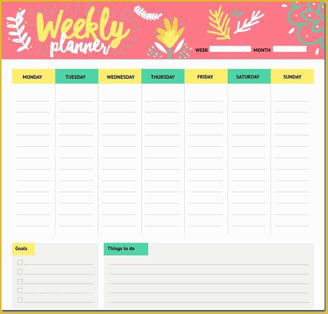 Free Work Schedule Maker Template Of Schedule Maker Template