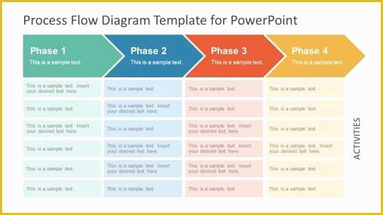 Free Workflow Diagram Template Of Process Flow Powerpoint Templates