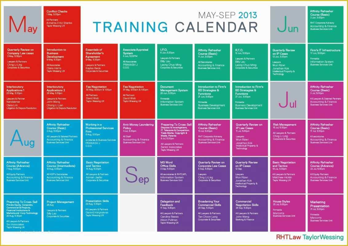 Free Workout Schedule Template Of Training Schedule Template