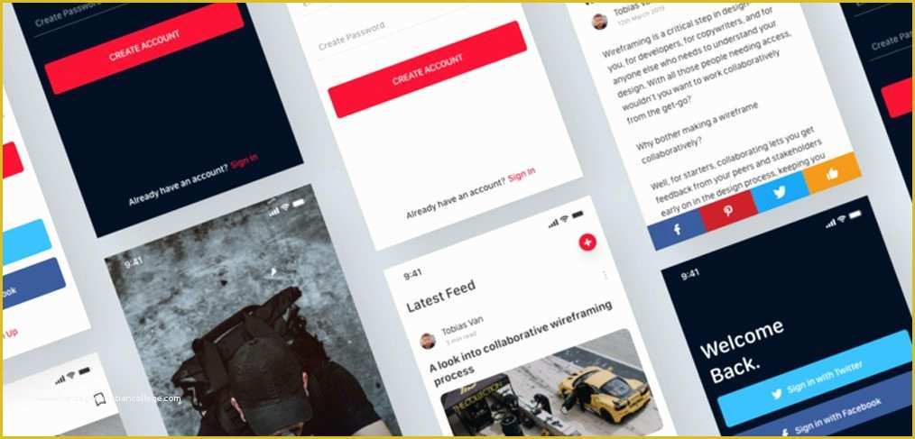 Free Xd Templates Of Adobe Xd Templates Ui Kits and Freebies top Resources