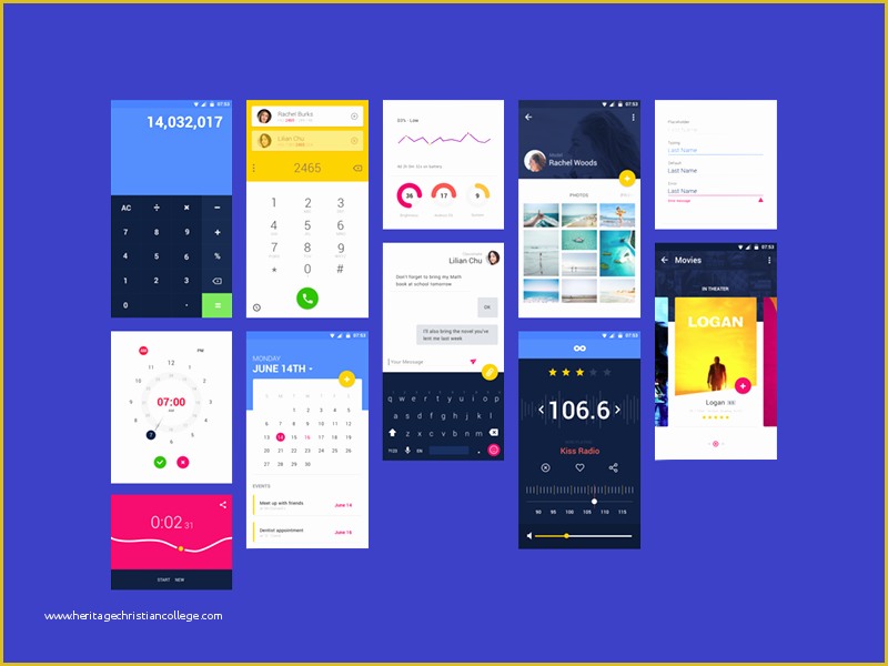 Free Xd Templates Of Free Material Ui Kit for Adobe Xd Freebie Supply