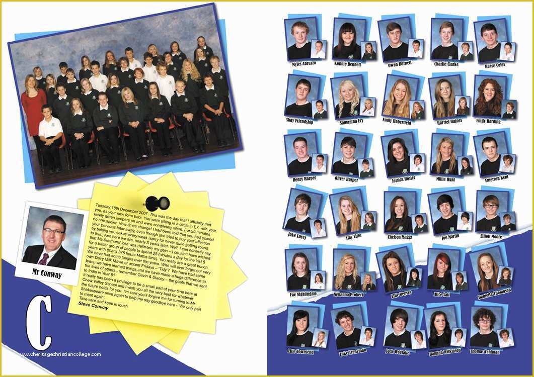 Free Yearbook Templates Of School Yearbook Page Samples