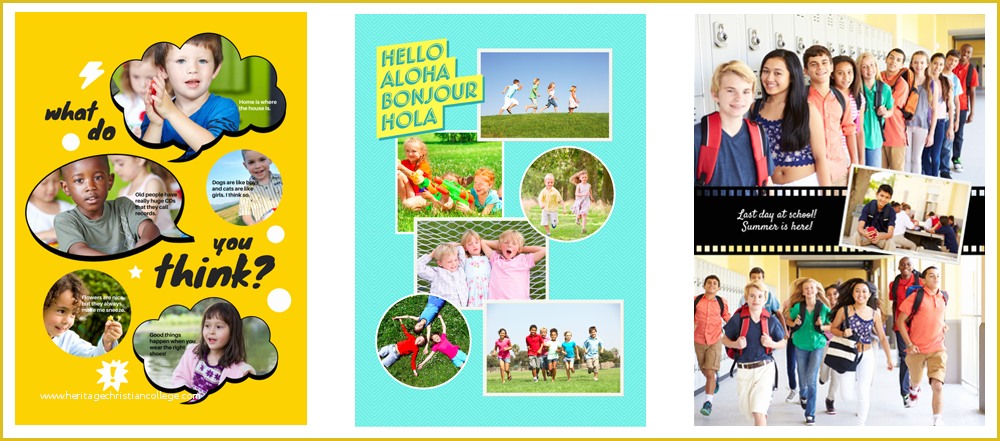 Free Yearbook Templates Of the Widest Range Of Free Yearbook Layouts Fusion Yearbooks
