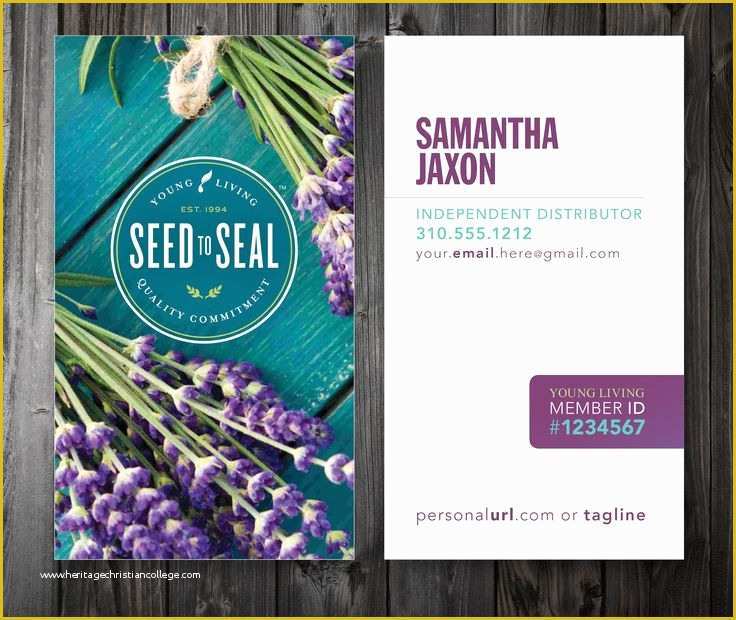 Free Young Living Business Card Templates Of 25 Best Ideas About Young Living Business Cards On