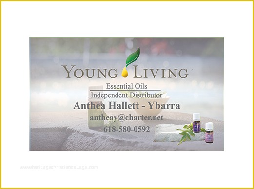 Free Young Living Business Card Templates Of Young Living Business Card Templates