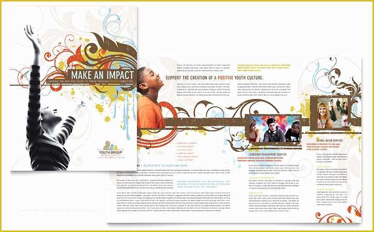 Free Youth Ministry Newsletter Templates Of Church Youth Group Brochure Template Word & Publisher