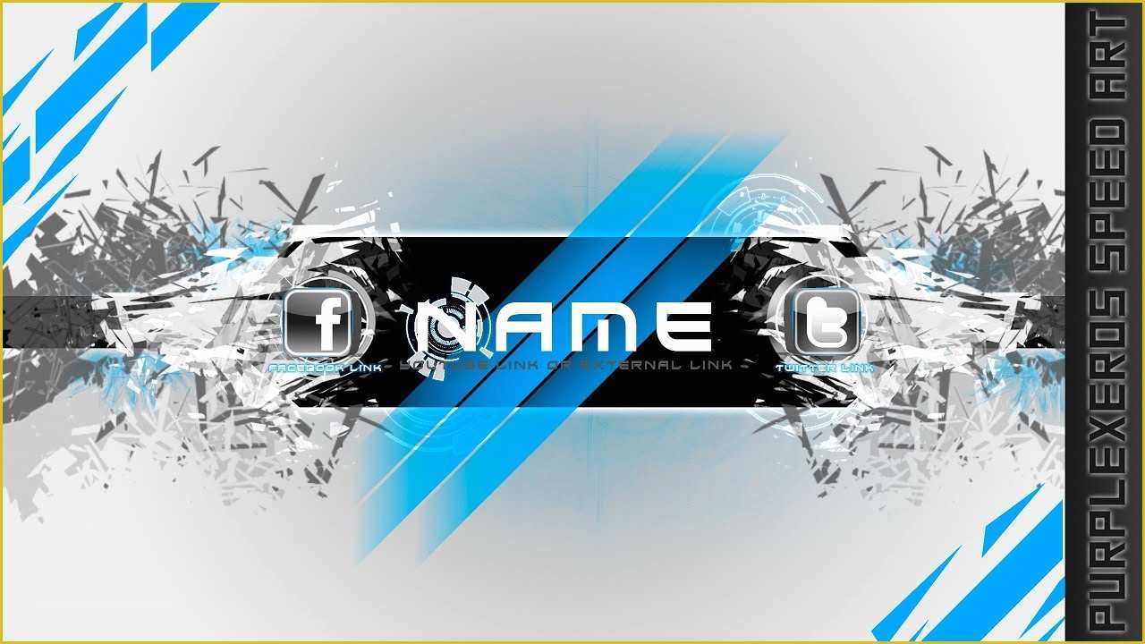 Free Youtube Art Template Of Free to Use Channel Art Template Elegant Shatter