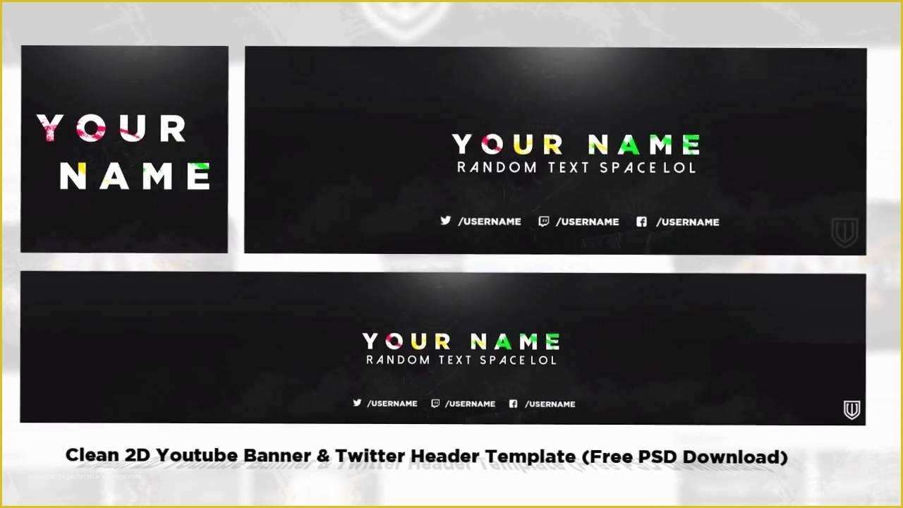 Free Youtube Art Template Of Twitter Header Template Download 27ecf97b0c50 Proshredelite