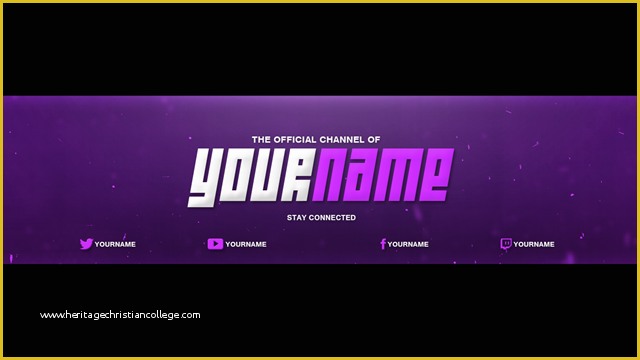 Free Youtube Art Template Of Youtube Banner Cover Template Shop Download Free