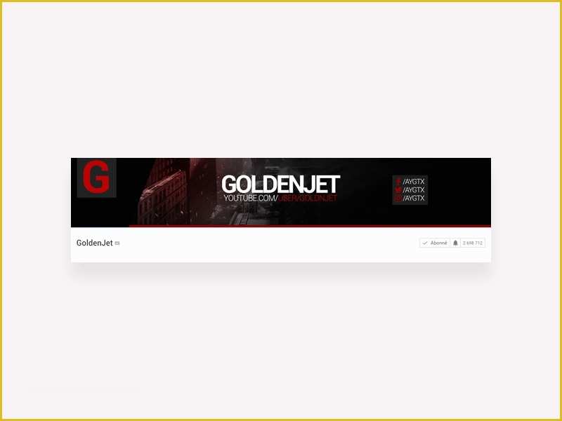 Free Youtube Banner Template Psd Of Youtube Banner Template Freebie Download Shop