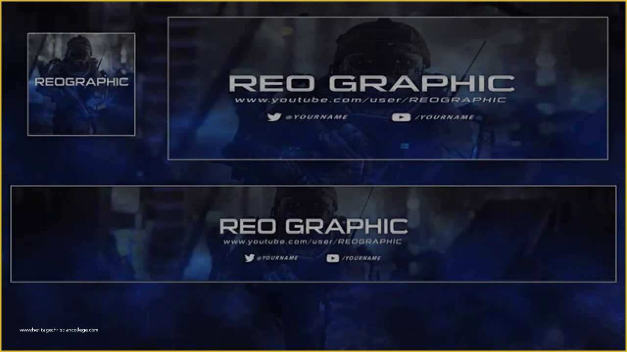 Free Youtube Banner Templates Download Of New Banner Template Free & Twitter
