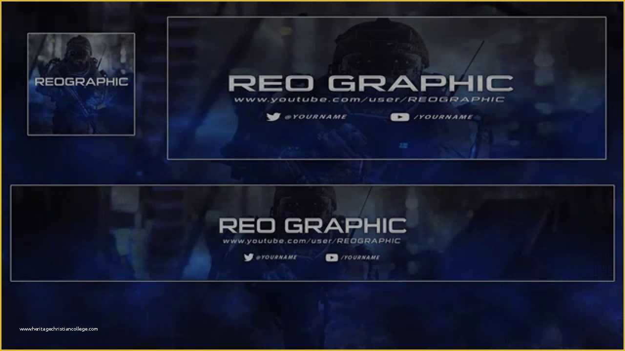 Free Youtube Banner Templates Download Of New Banner Template Free & Twitter