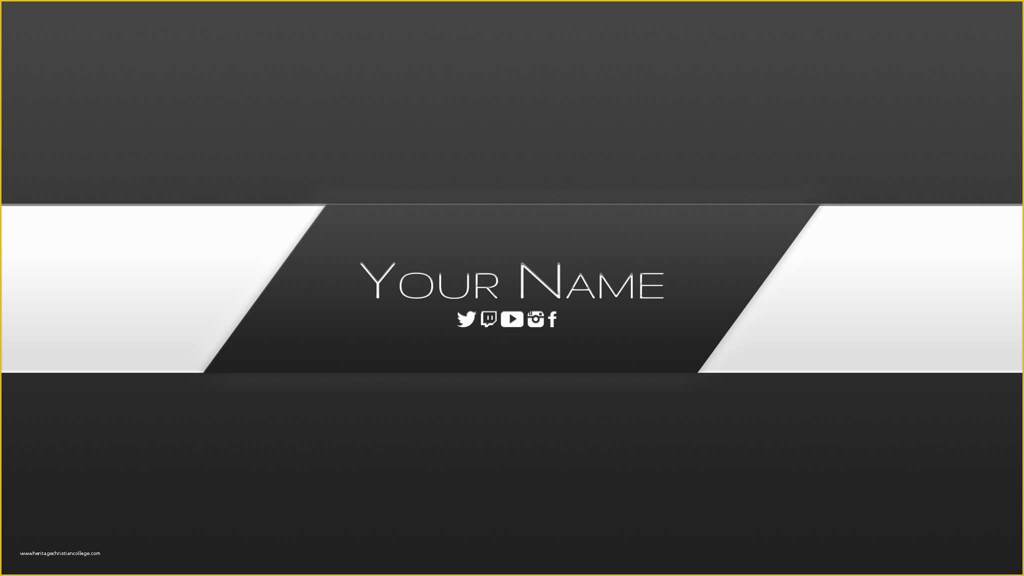 Free Youtube Banner Templates Of Youtube Banner Template 2048×1152 Beautiful Template