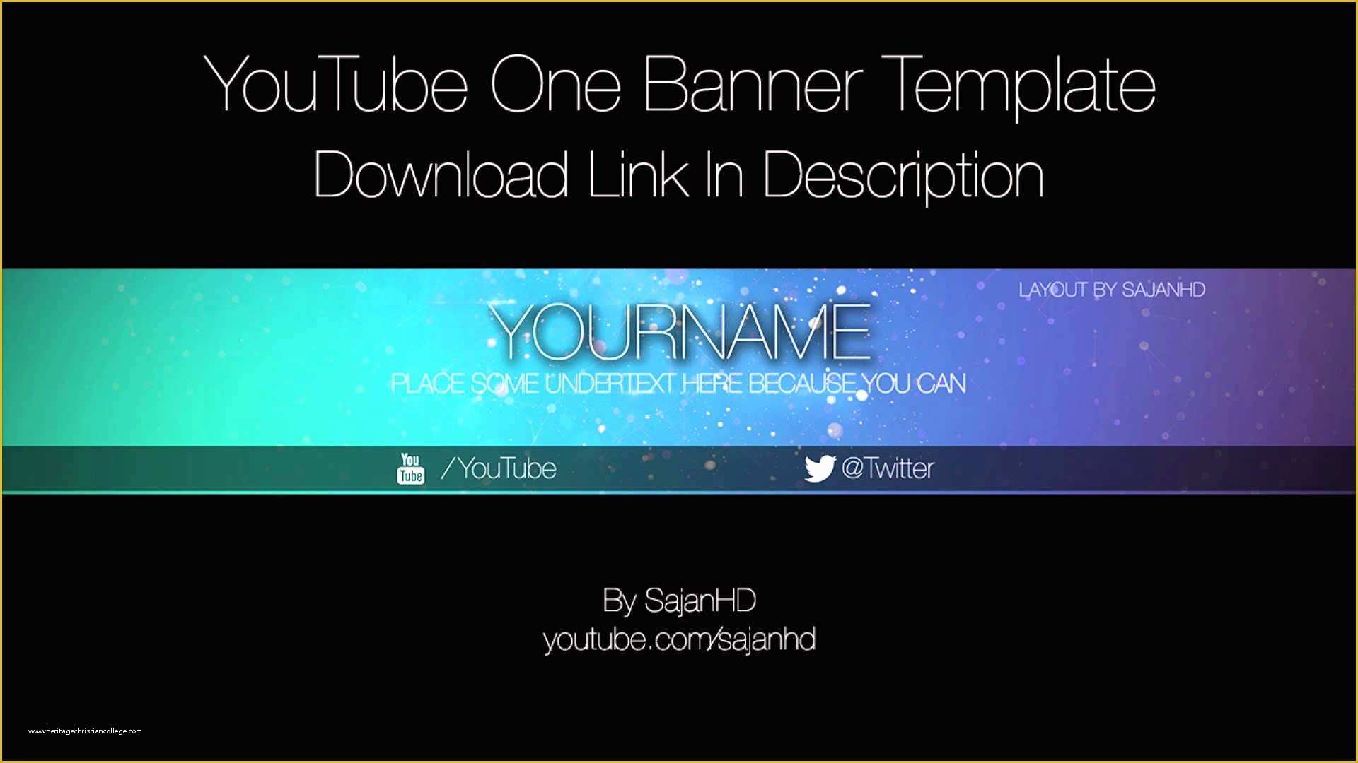 Free Youtube Banner Templates Of Youtube Banner Template Psd