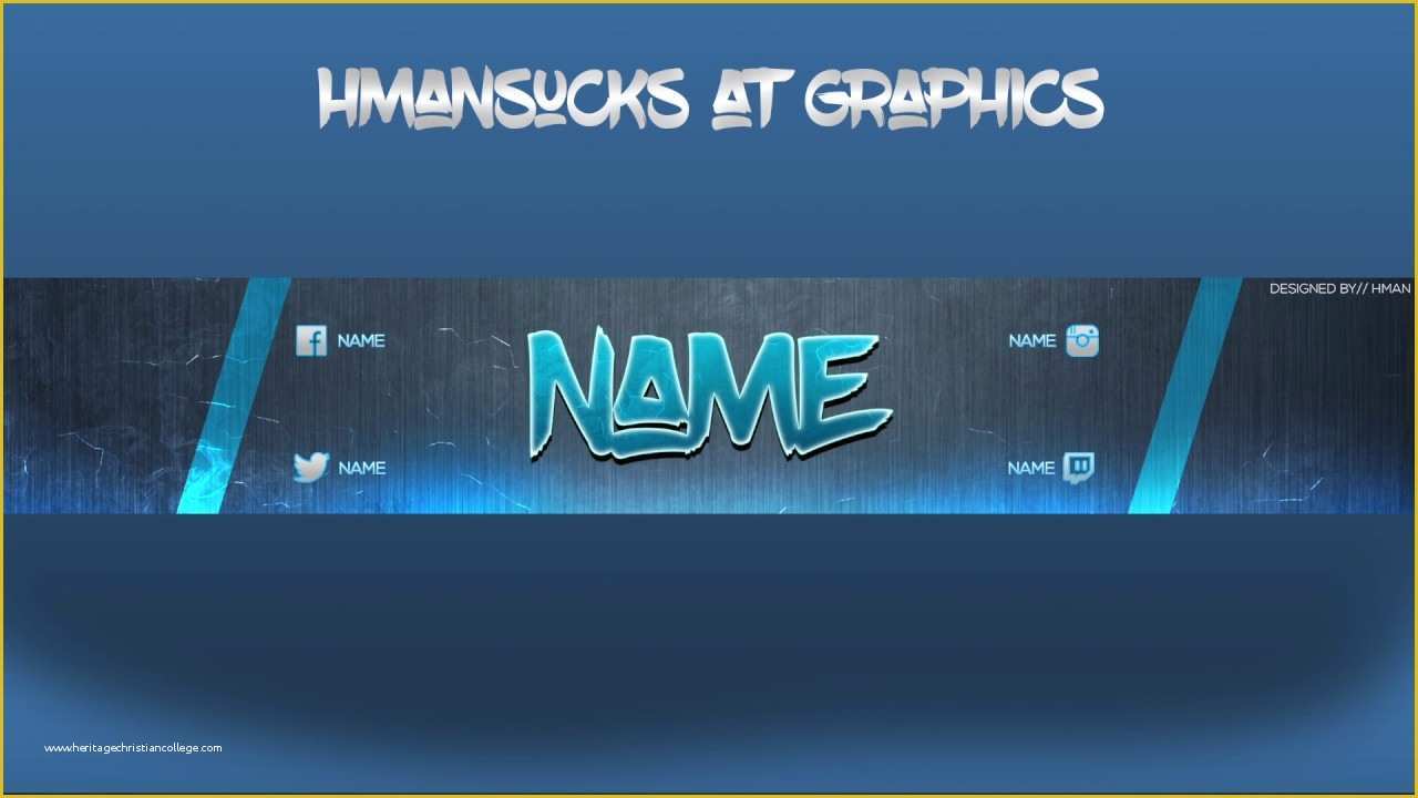 Free Youtube Channel Banner Template Of Channel Banner Template 1 Free Banner Download