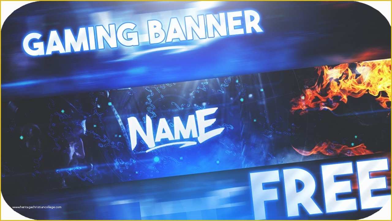 Free Youtube Channel Banner Template Of Gaming Banner Template Free Gfx