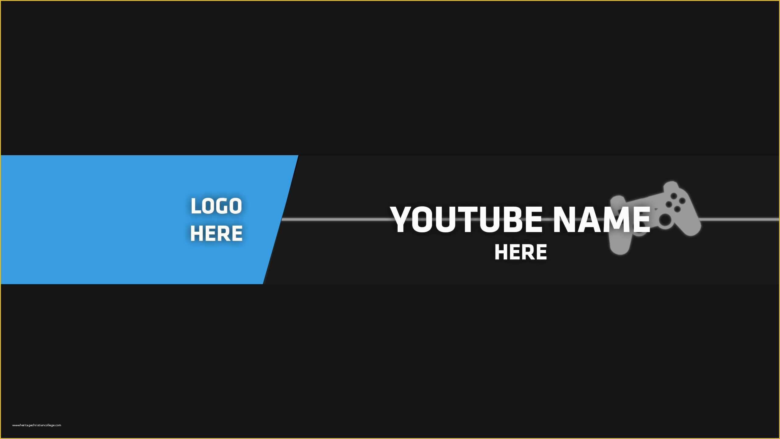Free Youtube Gaming Banner Template Of Gaming Banner Template Essenic