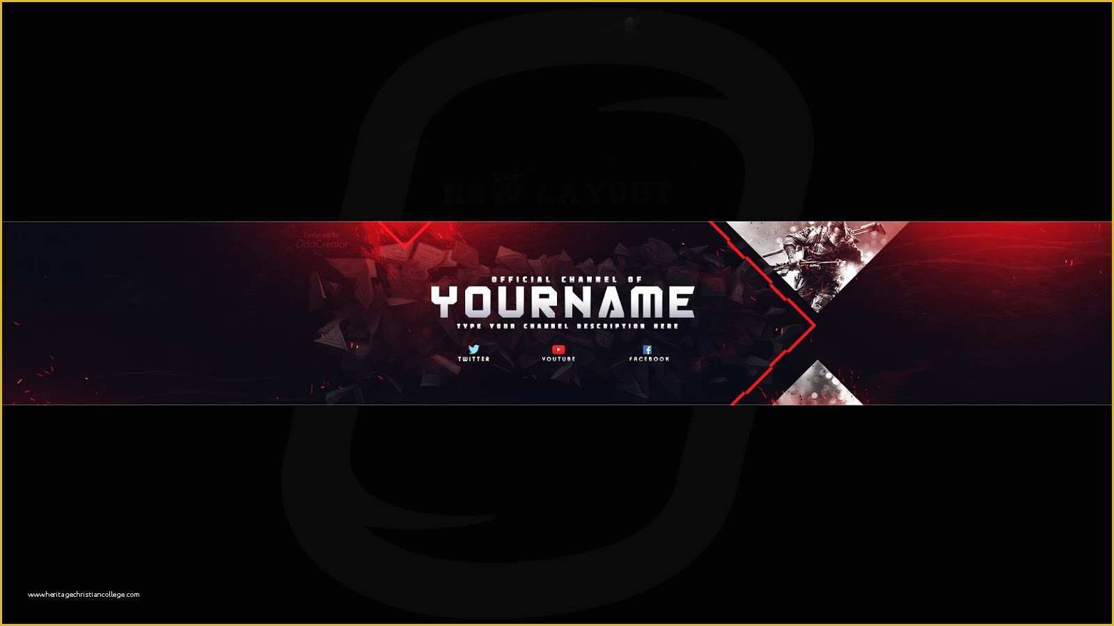 Free Youtube Gaming Banner Template Of top Gaming Banner Youtube Channel Art Shop Template