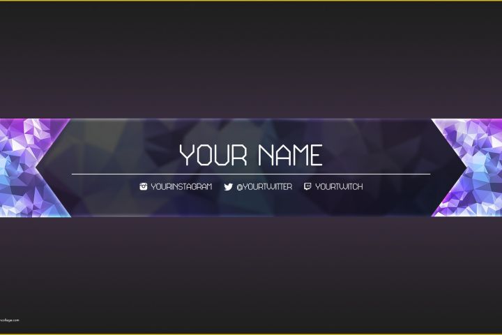 Free Youtube Gaming Banner Template Of Youtube Gaming Banner